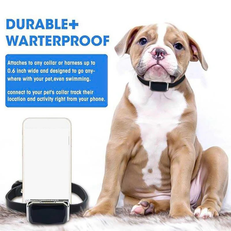 G12 Smart GPS Pet Tracker Collar – Waterproof Location Device for Cats & Dogs
